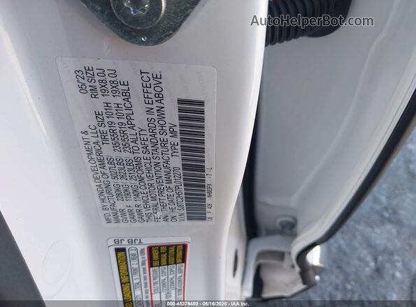 5J8TC2H57PL012270 2023 ACURA RDX White Շարժիչի բաժամունքի տեսք