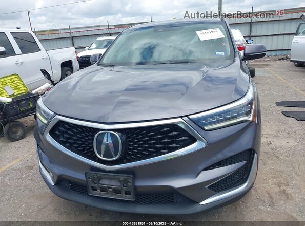 5J8TC2H58KL002775 2019 ACURA RDX Gray ხელსაწყოთა პანელის ხედი