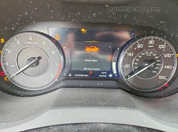 5J8TC2H58RL033194 2024 ACURA RDX Gray Вид щитка приладів