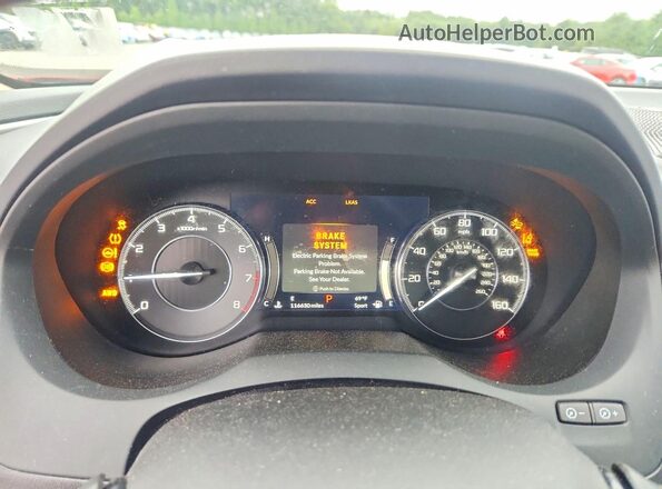 5J8TC2H59KL020850 2019 ACURA RDX Red Vista del cuadro de instrumentos