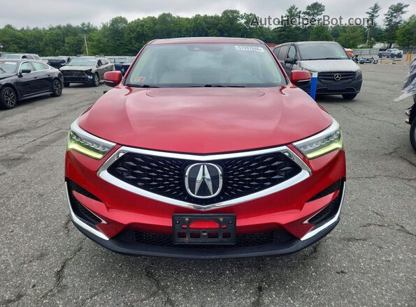 5J8TC2H59KL020850 2019 ACURA RDX Red Vista frontal