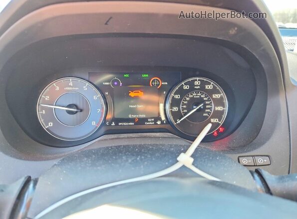 5J8TC2H59LL014399 2020 ACURA RDX Gray Instrument cluster view