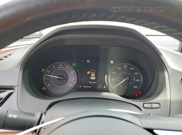 5J8TC2H59RL014489 2024 ACURA RDX White ხელსაწყოთა პანელის ხედი