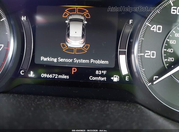 5J8TC2H5XLL006053 2020 ACURA RDX Gray Հետևի նստատեղերի տեսք