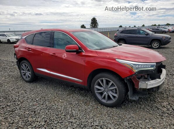 5J8TC2H5XLL011799 2020 ACURA RDX Red Przód prawy