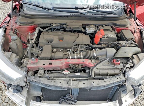 5J8TC2H5XLL011799 2020 ACURA RDX Red Widok komory silnika