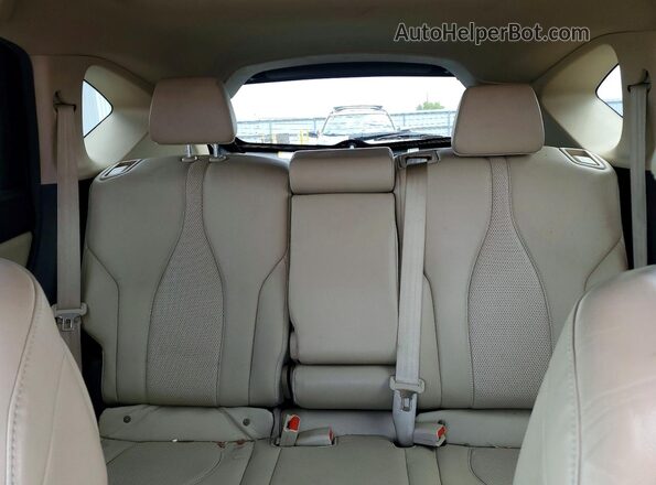 5J8TC2H5XLL011799 2020 ACURA RDX Red Widok tylnych siedzeń
