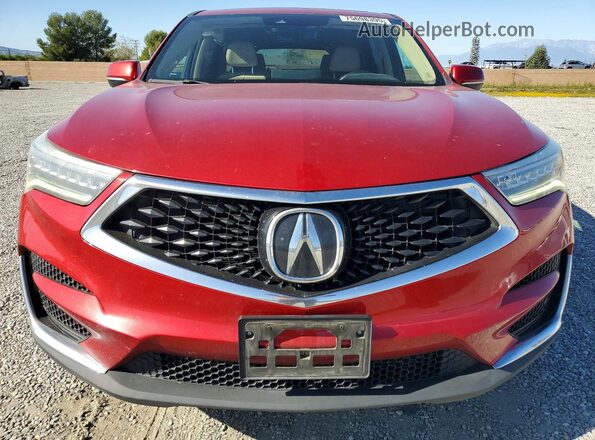 5J8TC2H5XLL017845 2020 ACURA RDX Red Вид спереду