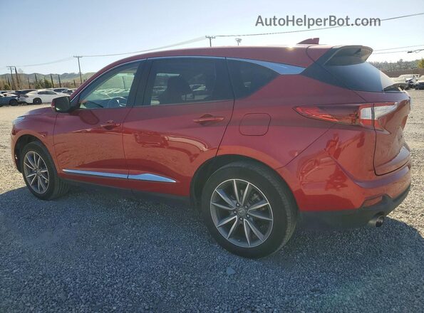 5J8TC2H5XLL017845 2020 ACURA RDX Red Задня ліва чверть