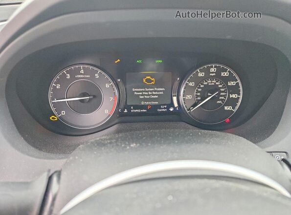 5J8TC2H5XML013117 2021 ACURA RDX Белый Вид щитка приборов