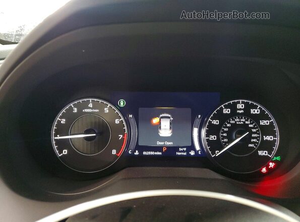 5J8TC2H5XRL025694 2024 ACURA RDX Серебряный Вид щитка приборов