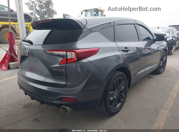 5J8TC2H60ML035670 2021 ACURA RDX Gray 