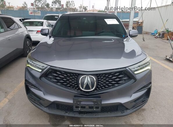 5J8TC2H60ML035670 2021 ACURA RDX Gray 