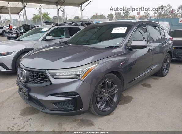 5J8TC2H60ML035670 2021 ACURA RDX Gray 