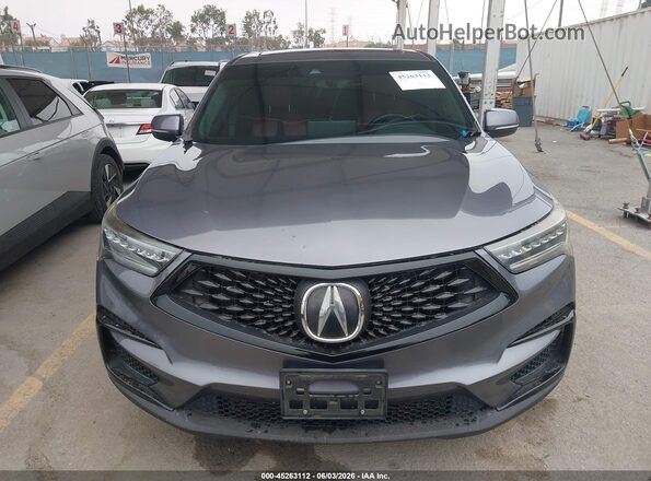 5J8TC2H60ML035670 2021 ACURA RDX Gray 