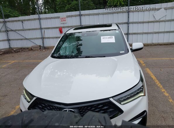5J8TC2H61LL037099 2020 ACURA RDX White Widok zestawu wskaźników