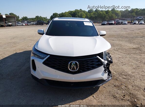 5J8TC2H61SL030572 2025 ACURA RDX White Instrument cluster view