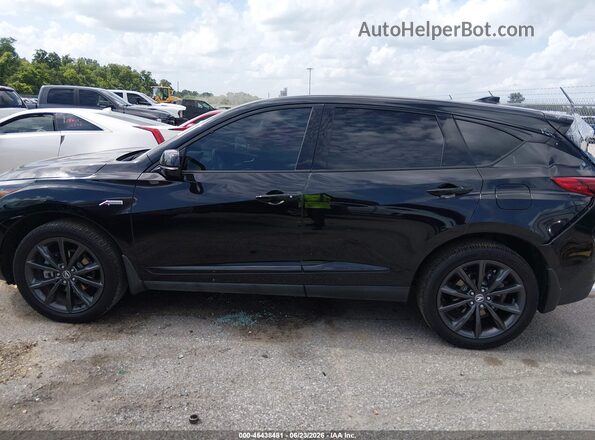 5J8TC2H62SL019001 2025 ACURA RDX Black Widok wnętrza 360 stopni