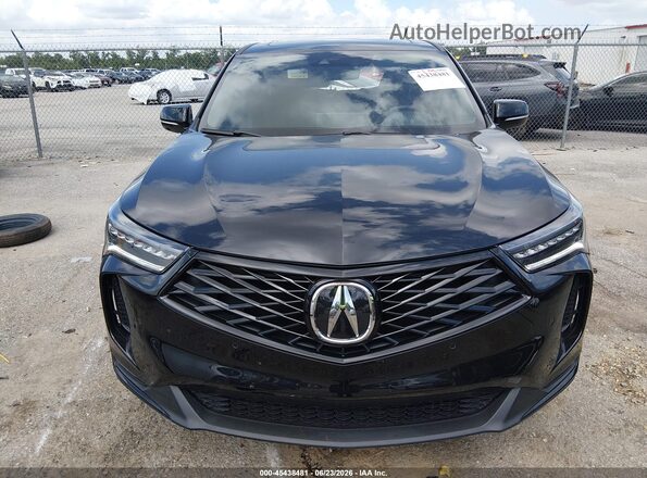 5J8TC2H62SL019001 2025 ACURA RDX Black Widok zestawu wskaźników
