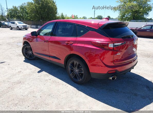 5J8TC2H63ML024145 2021 ACURA RDX Red Rear left
