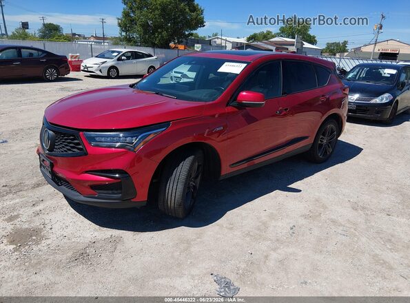 5J8TC2H63ML024145 2021 ACURA RDX Red Front left