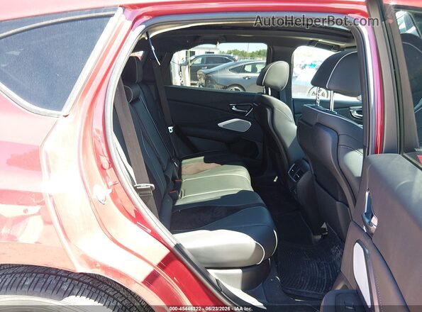 5J8TC2H63ML024145 2021 ACURA RDX Red VIN sticker view