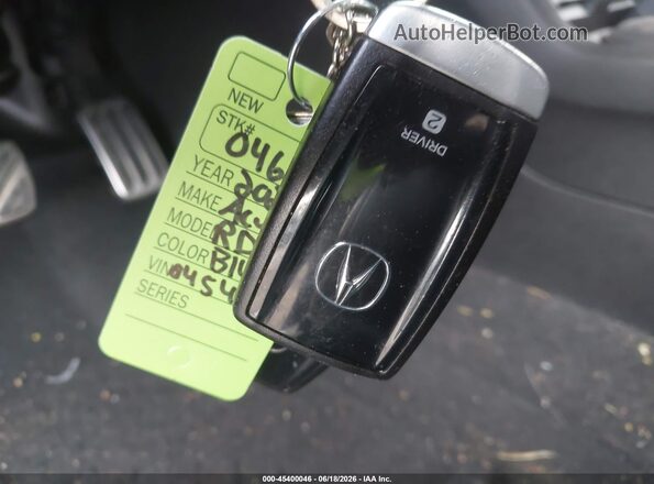 5J8TC2H63ML045481 2021 ACURA RDX Blue Dashboard view