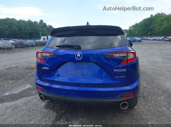 5J8TC2H63ML045481 2021 ACURA RDX Blue 