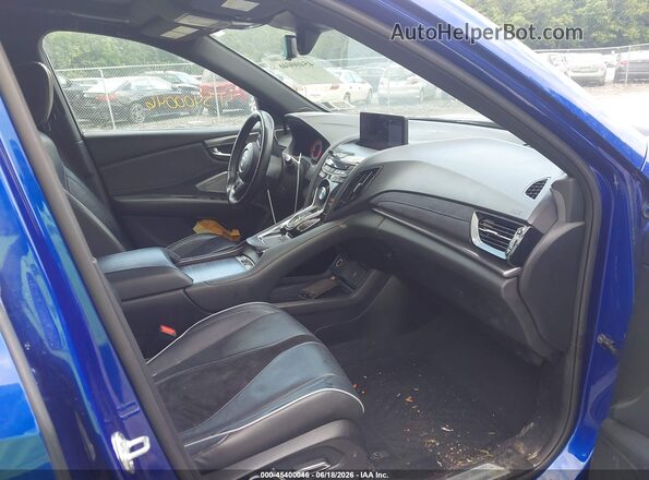 5J8TC2H63ML045481 2021 ACURA RDX Blue Front interior view