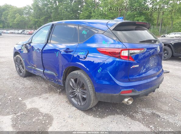 5J8TC2H63ML045481 2021 ACURA RDX Blue Rear left