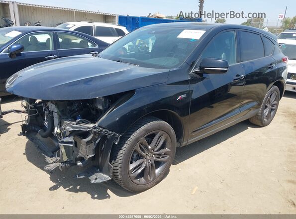 5J8TC2H65KL022250 2019 ACURA RDX Black Передня ліва чверть
