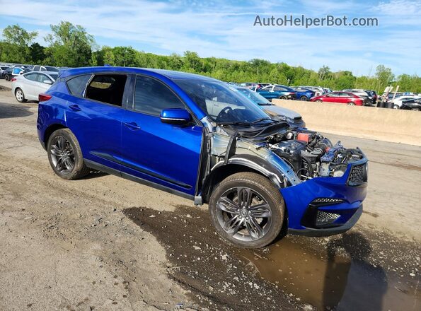 5J8TC2H65ML016998 2021 ACURA RDX Blue წინა მარჯვენა