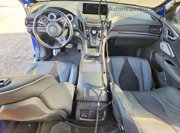 5J8TC2H65ML016998 2021 ACURA RDX Blue წინა პანელის ხედი