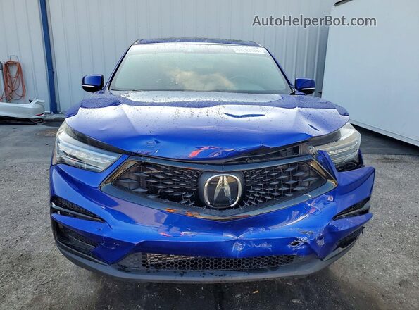 5J8TC2H66ML806908 2021 ACURA RDX Blue Vista frontal