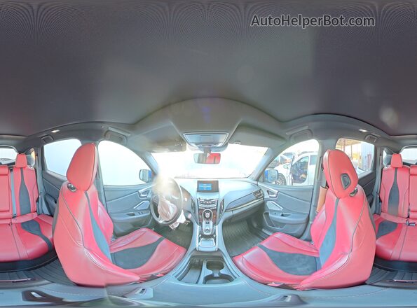 5J8TC2H66ML806908 2021 ACURA RDX Blue Vista interior de 360 grados