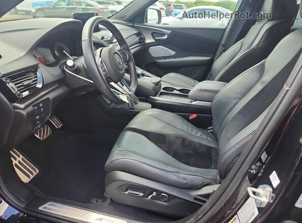 5J8TC2H66SL000323 2025 ACURA RDX Черный Вид салона спереди