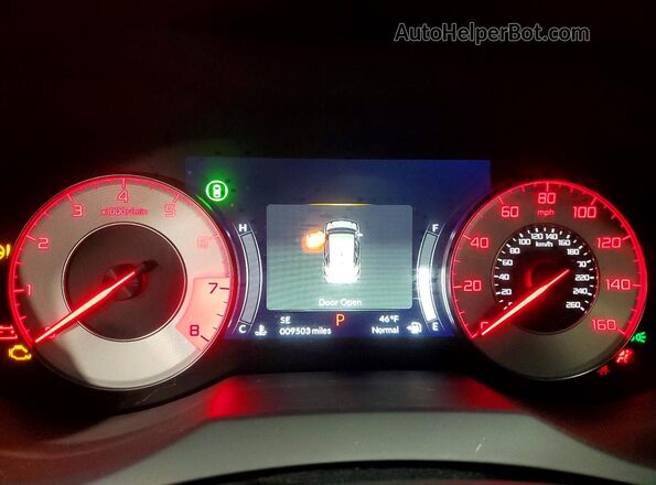 5J8TC2H66SL020409 2025 ACURA RDX Silver Instrument cluster view