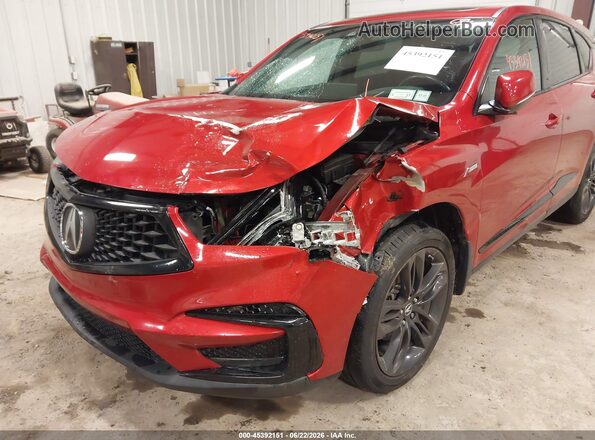 5J8TC2H67LL002504 2020 ACURA RDX Red წინა ხედი