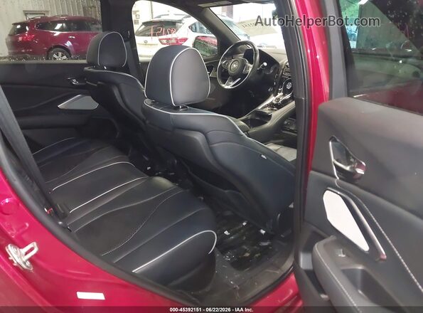 5J8TC2H67LL002504 2020 ACURA RDX Red VIN კოდის სტიკერის ხედი