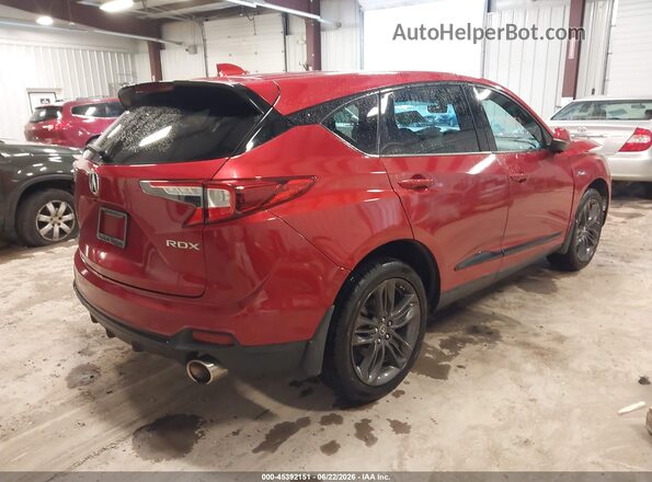 5J8TC2H67LL002504 2020 ACURA RDX Red უკანა მარჯვენა