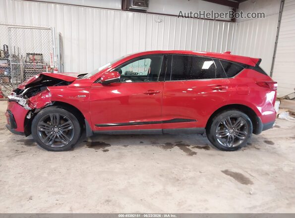5J8TC2H67LL002504 2020 ACURA RDX Red სალონის 360-გრადუსიანი ხედი