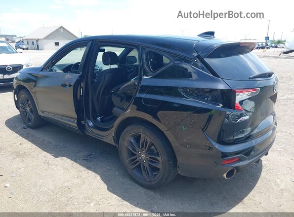 5J8TC2H67ML037514 2021 ACURA RDX Black Rear left