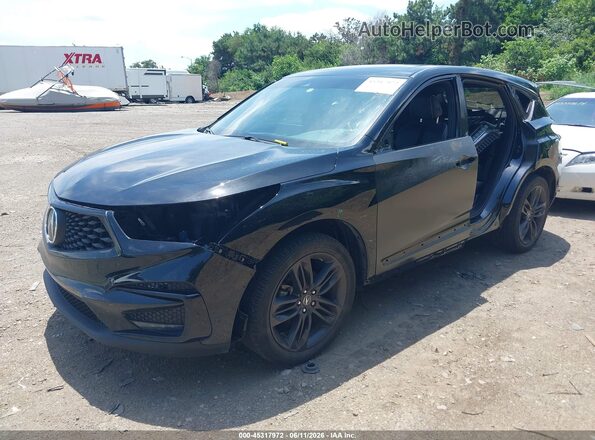 5J8TC2H67ML037514 2021 ACURA RDX Black Front left