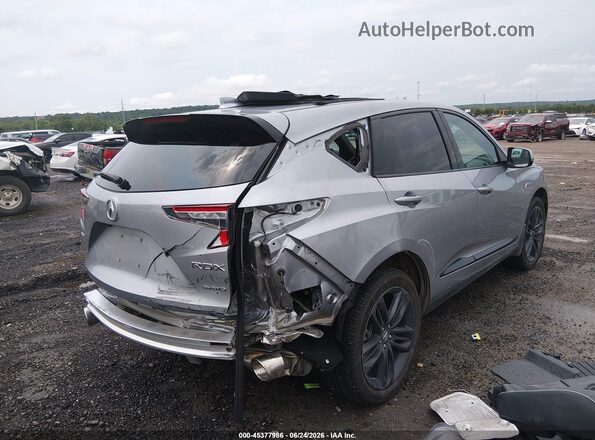 5J8TC2H67ML038890 2021 ACURA RDX Silver Հետևի աջ