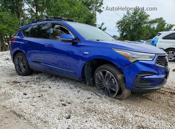 5J8TC2H68LL014581 2020 ACURA RDX Blue Front right