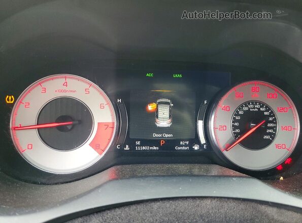 5J8TC2H68LL014581 2020 ACURA RDX Blue Instrument cluster view