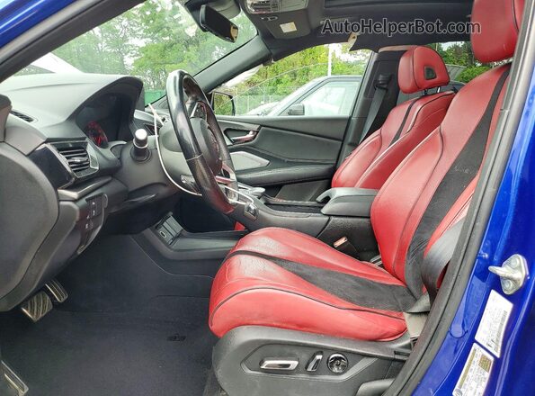 5J8TC2H68LL014581 2020 ACURA RDX Blue Front interior view
