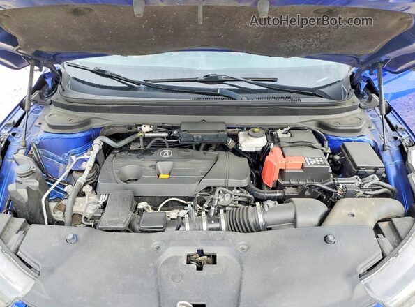 5J8TC2H68LL014581 2020 ACURA RDX Blue Engine compartment view