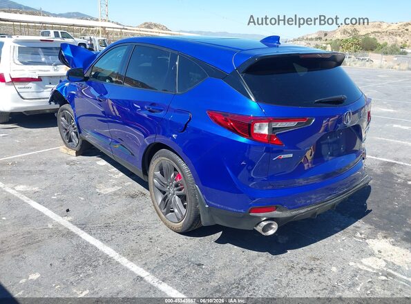 5J8TC2H68LL028853 2020 ACURA RDX Blue Հետևի ձախ