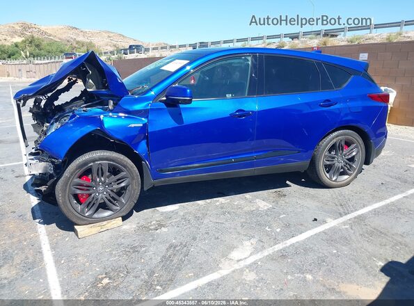 5J8TC2H68LL028853 2020 ACURA RDX Blue 
